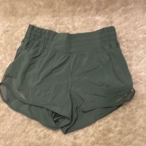 Teal Hotty Hot High Rise 2.5” Shorts